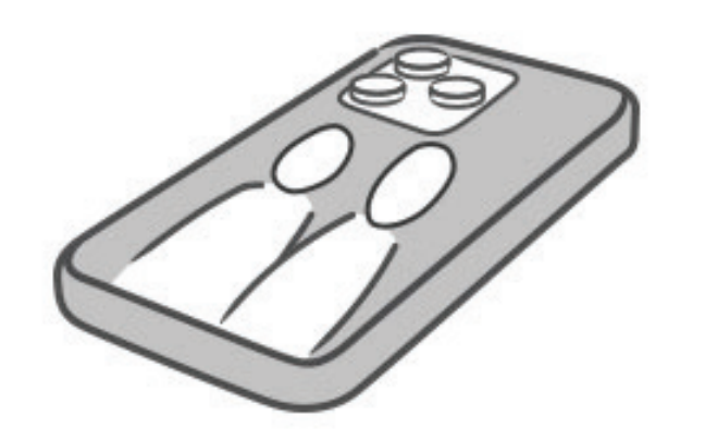 Installed printed skin shown on the back of a phone